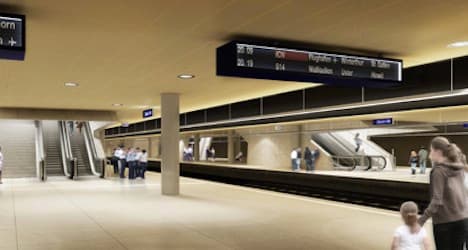 Union halts underground Zurich train station work