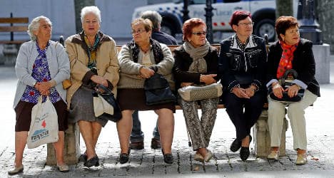 'Pensioners have saved Spain during the crisis'