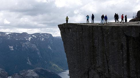 Spaniard dies in horror Norway fjord fall