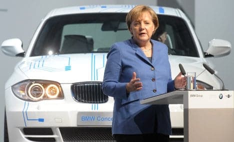 BMW donation to Merkel party sparks fears