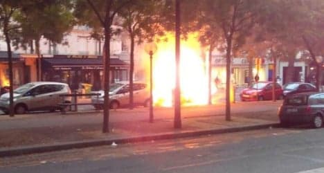 Paris Autolib' electric cars go up in smoke