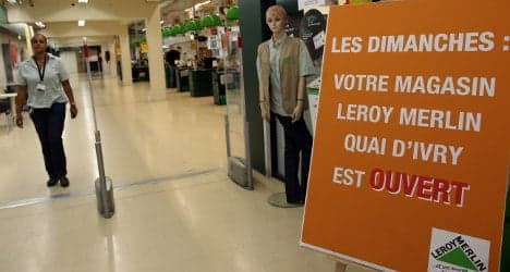 French stores win right to open on Sundays
