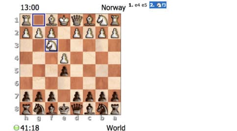 Norway challenges the world to internet chess