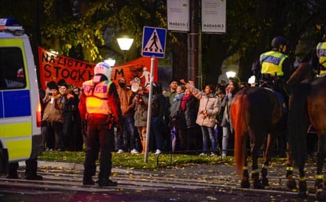 Injuries at 'disgusting' neo-Nazi rally