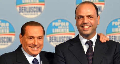 The battle between Berlusconi and Alfano