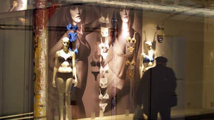 Semi-naked models spark concern in Ferrara