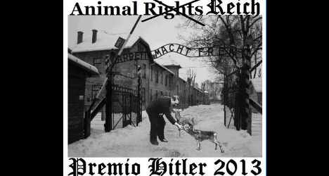 Italian union hands out 'Hitler animal prize'