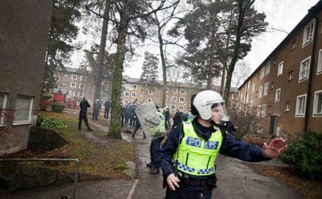 Anti-Nazi demo too big for Stockholm suburb