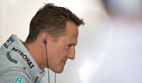 Schumacher's condition improves after brain op