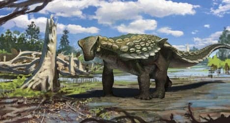 Spain's giant 'dragon' dinosaur a world first