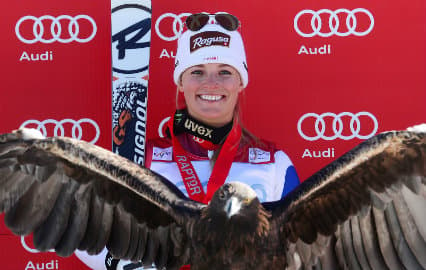 Swiss skier Gut wins World Cup super-G