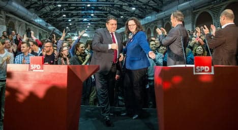 SPD members approve Merkel coalition deal