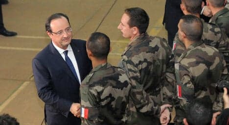 African intervention gives Hollande needed boost