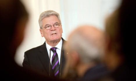 Gauck 'cannot afford to be vague on Russia'