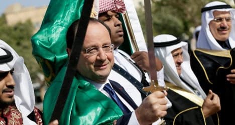'We'll give you what you need': Hollande to Saudis