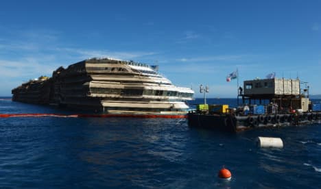 Italy cruise wreck to be re-floated by June: report