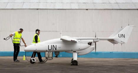 Italy's Finmeccanica builds UN's first drone