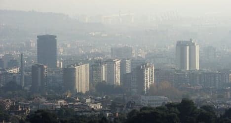 Smog alert issued for 'toxic' Barcelona
