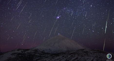 Pic of the day: Stunning Canary meteor shower