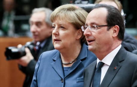 Merkel: No EU money for French military action