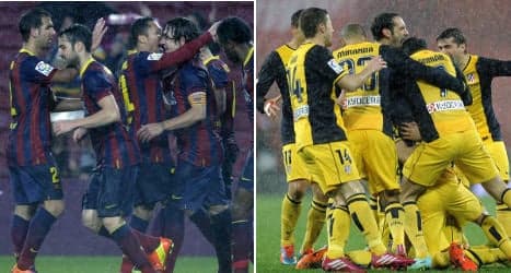 Barça and Atlético reign in Cup quarters