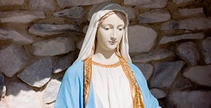 Virgin Mary statue 'cures' cancer sufferer