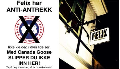 Norway venue bans Canada Goose jackets