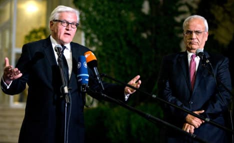 Steinmeier: Israeli settlements hurt peace