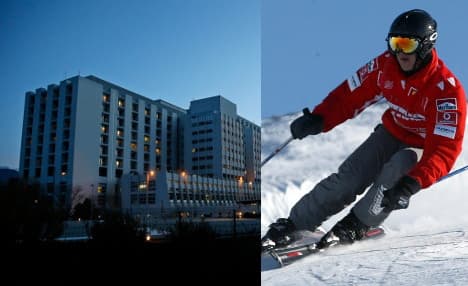 Schumacher skiing at 'appropriate' speed