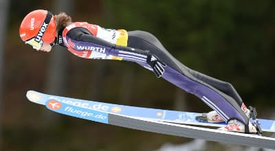 Sochi's youngest hope - German ski jumper, 15