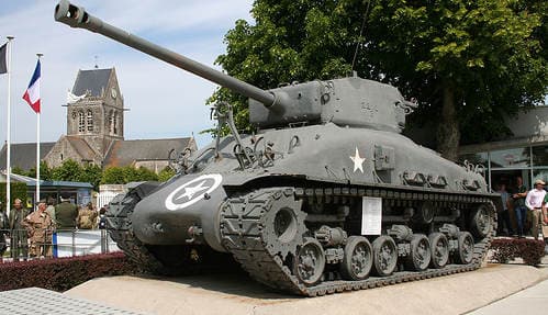 D-Day museum chief 'hides' tank in dad's barn