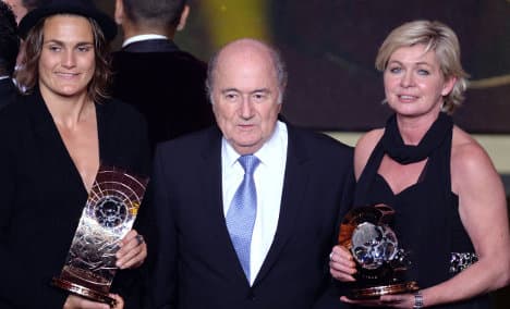 Germany's women scoop Fifa 'world's best' awards