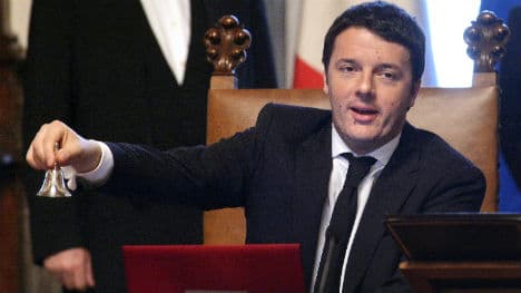 Italy's new PM takes to Twitter on first day