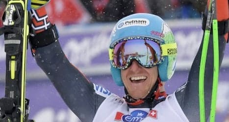 America's Ligety wins St. Moritz giant slalom