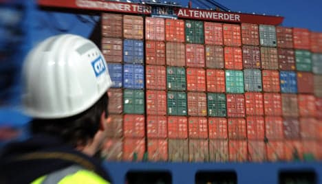 German trade surplus hits record level