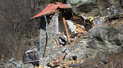 Alps: Two children killed as boulder hits chalet