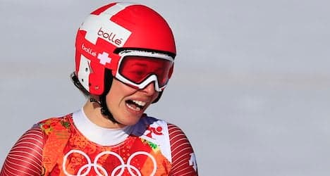 Switzerland's Gisin bags Olympic downhill gold