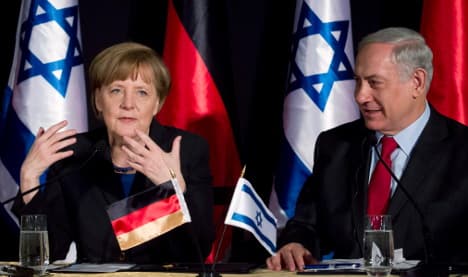 Merkel: Israeli settlement a 'grave concern'