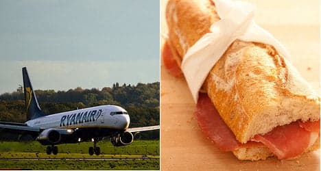 Ryanair sacks staffer for eating sandwich