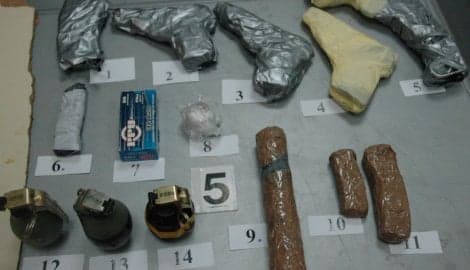 Serbia catches Swedish woman with grenades