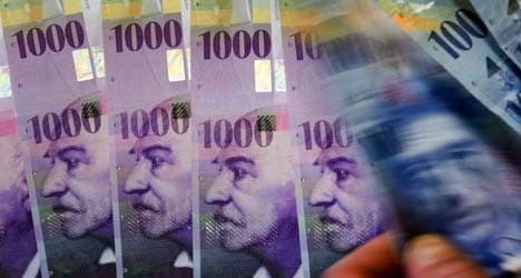 Swiss franc surges on rising Ukraine concerns
