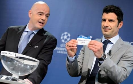 Bayern face Man United in Champions League