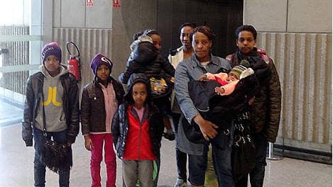 Asylum family stranded in Paris airport for a week