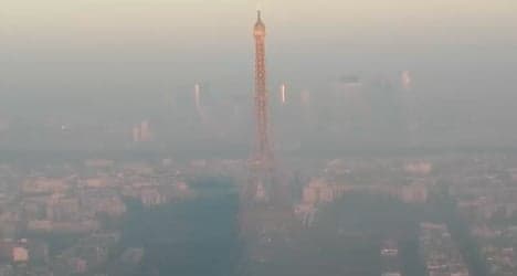 Swathes of France on alert over air pollution