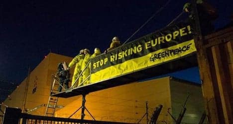 Greenpeace militants storm nuclear plant