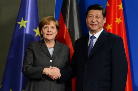 Germany and China rev up economic ties