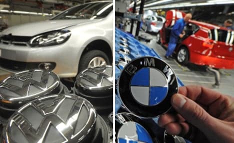 BMW and VW celebrate strong sales