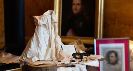 Napoleon’s nightshirt pulled from auction