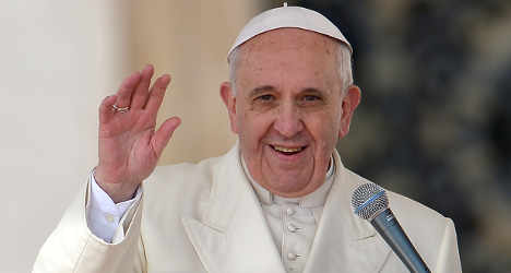 Pope says f*** in Sunday blessing gaffe