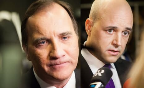 Löfven slates 'cocky' PM in number-crunch row